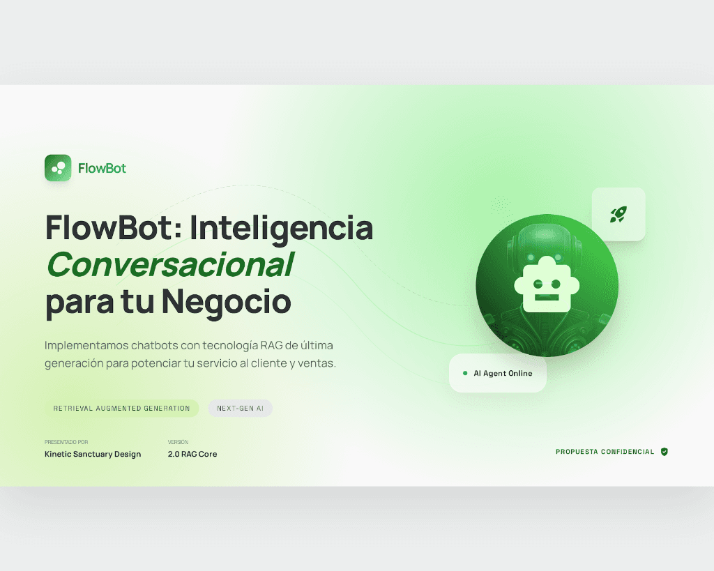 FlowBot — Inteligencia Conversacional
